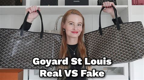 goyard bag fake or not|how to identify a goyard handbag.